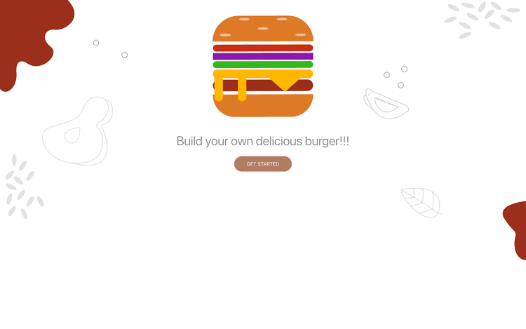 Burger Builder Website