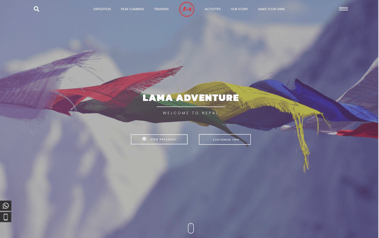 Lama Adventure Website