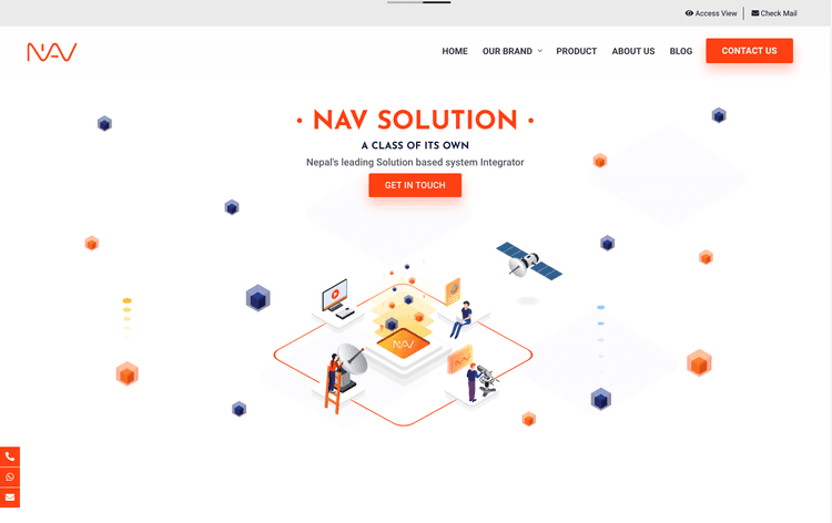 Nav Solution Website